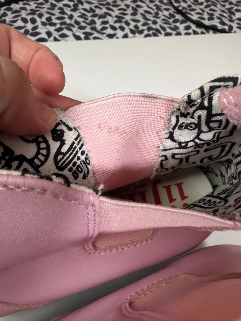 IIJIN Pink Super Chunky Platform Slip-On Sneakers/Boots 9.5-10. *FLAWS/READ*